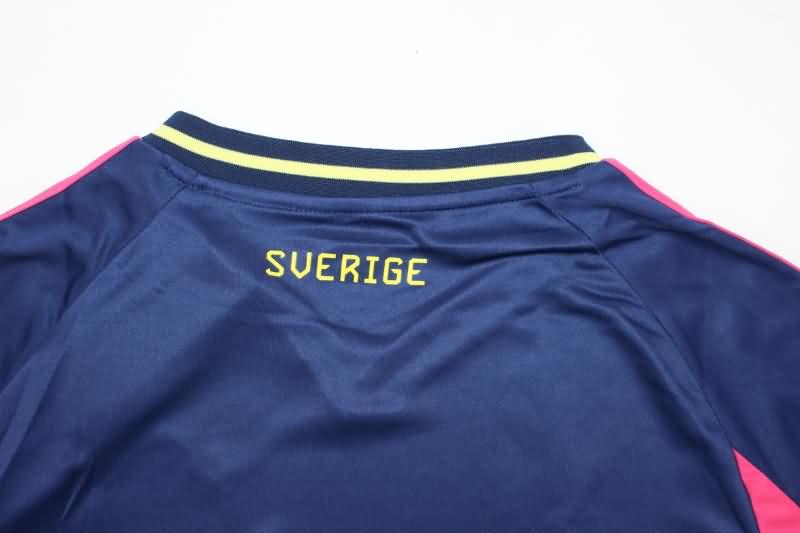 Sweden Soccer Jersey Away Replica 2024