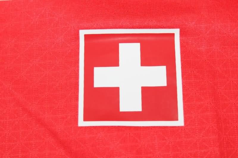 Switzerland Soccer Jersey Home Replica 2022 World Cup (Player)