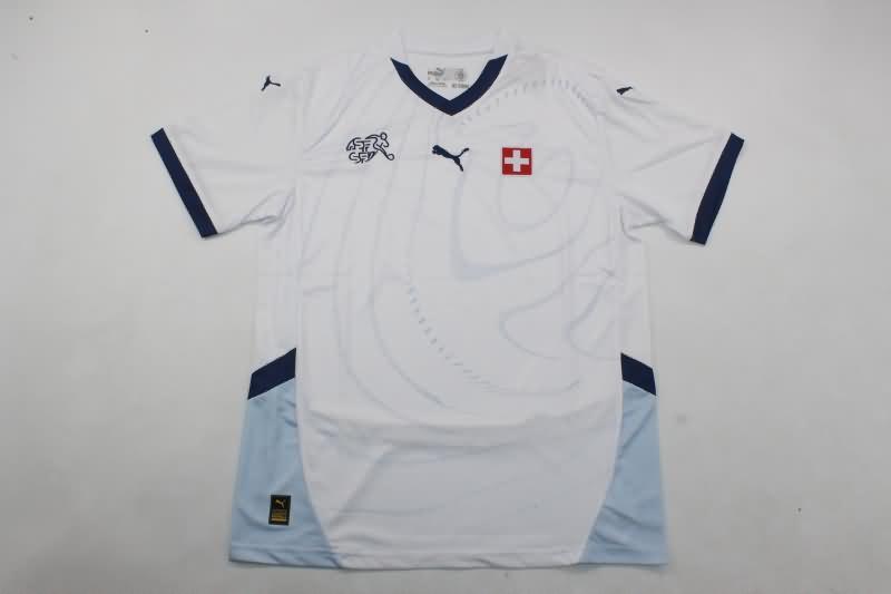 Switzerland Soccer Jersey Away Replica 2024