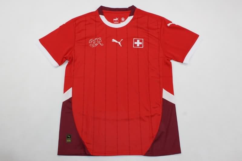 Switzerland Soccer Jersey Home Replica 2024