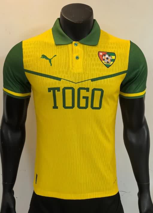 AAA Quality Togo 2025 Yellow Soccer Jersey (Player) AAA Quality Togo 2025 Yellow Soccer Jersey (Player)