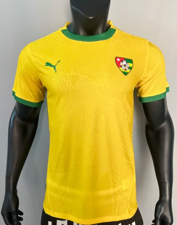 AAA Quality Togo 2026 Yellow Soccer Jersey (Player)