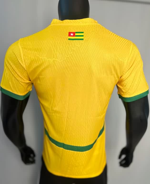 AAA Quality Togo 2026 Yellow Soccer Jersey (Player)
