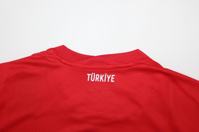 Turkey Soccer Jersey Home Replica 2024