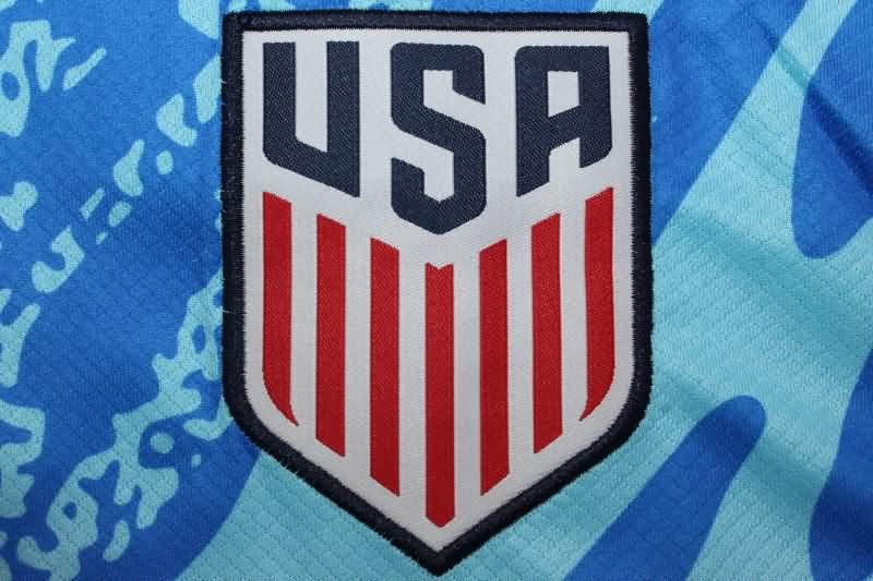 USA Soccer Jersey Goalkeeper Blue Replica 2024