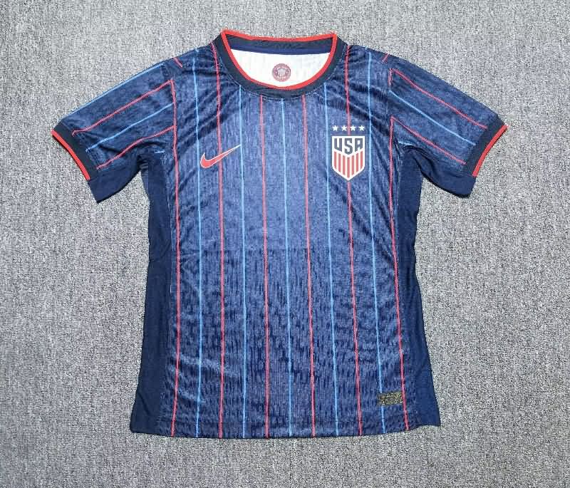 AAA Quality USA 2025 Away Soccer Jersey (Player)