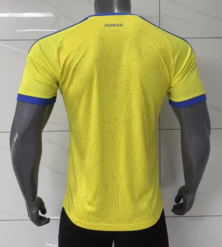 AAA Quality Ukraine 2026 Home Soccer Jersey