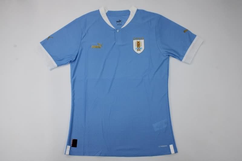Uruguay Soccer Jersey Home 2022 World Cup (Player)