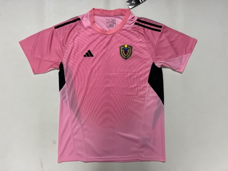 AAA Quality Venezuela 25/26 Goalkeeper Pink Soccer Jersey AAA Quality Venezuela 25/26 Goalkeeper Pink Soccer Jersey