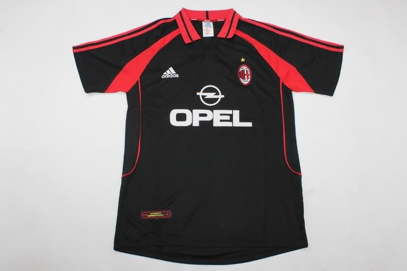 AC Milan Soccer Jersey Third Retro Replica 2000/01