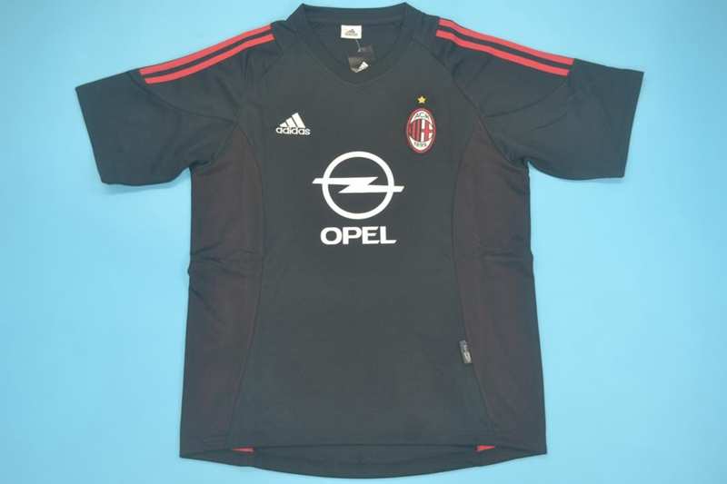 AC Milan Soccer Jersey Third Retro Replica 2002/04