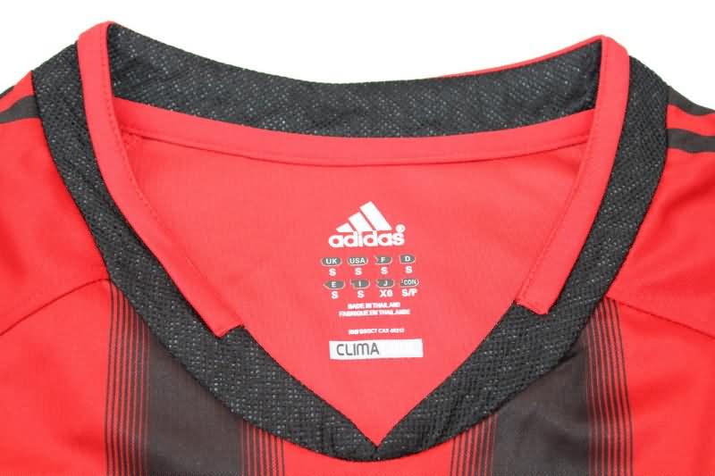 AC Milan Soccer Jersey Home Long Sleeve Retro Replica 2004/05