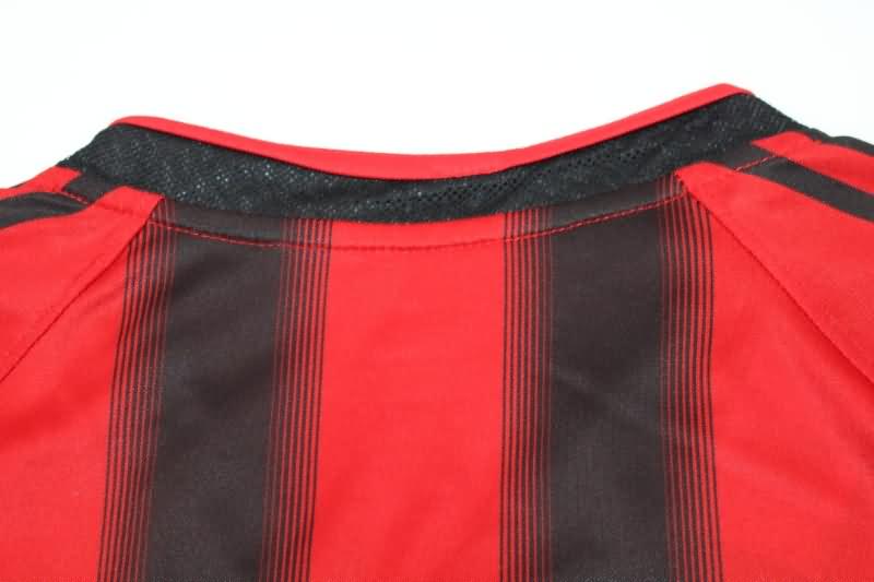 AC Milan Soccer Jersey Home Long Sleeve Retro Replica 2004/05