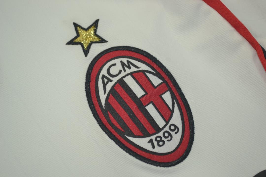 AC Milan Soccer Jersey Away Final Retro Replica 2006/07