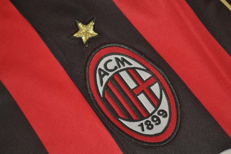 AC Milan Soccer Jersey Home Retro Replica 2006/07