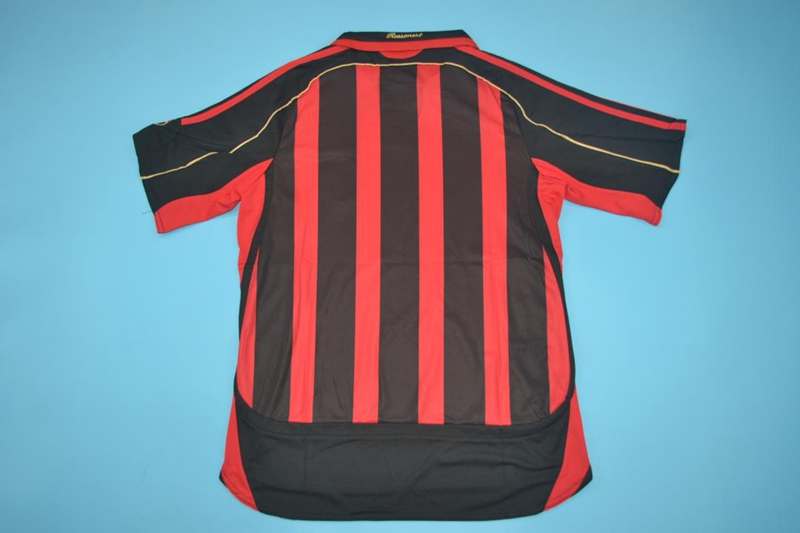 AC Milan Soccer Jersey Home Retro Replica 2006/07