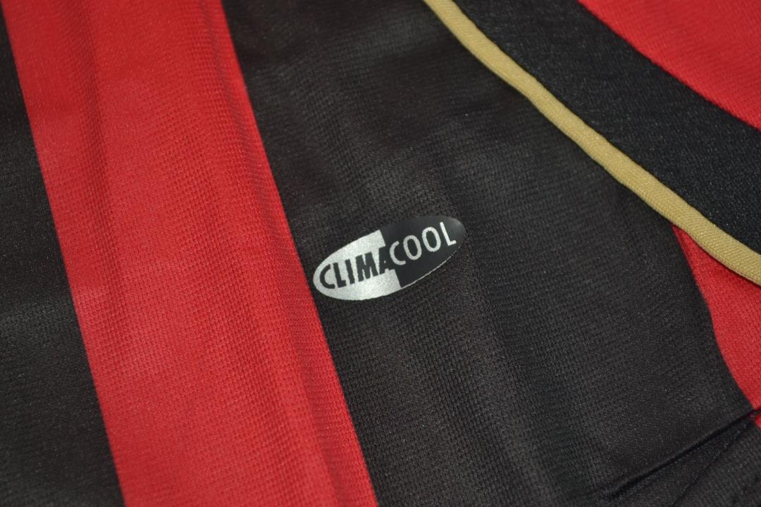 AC Milan Soccer Jersey Home Long Sleeve Retro Replica 2006/07
