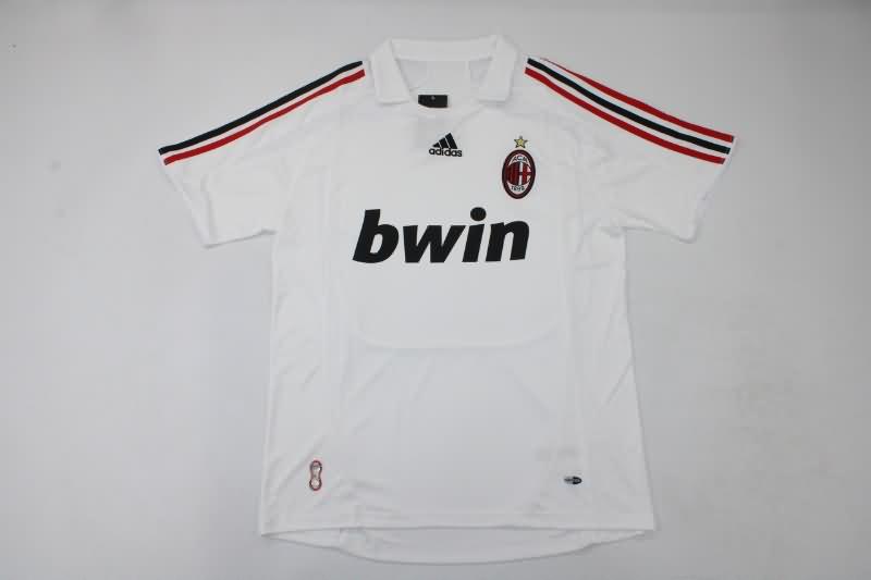 AC Milan Soccer Jersey Away Retro Replica 2007/08