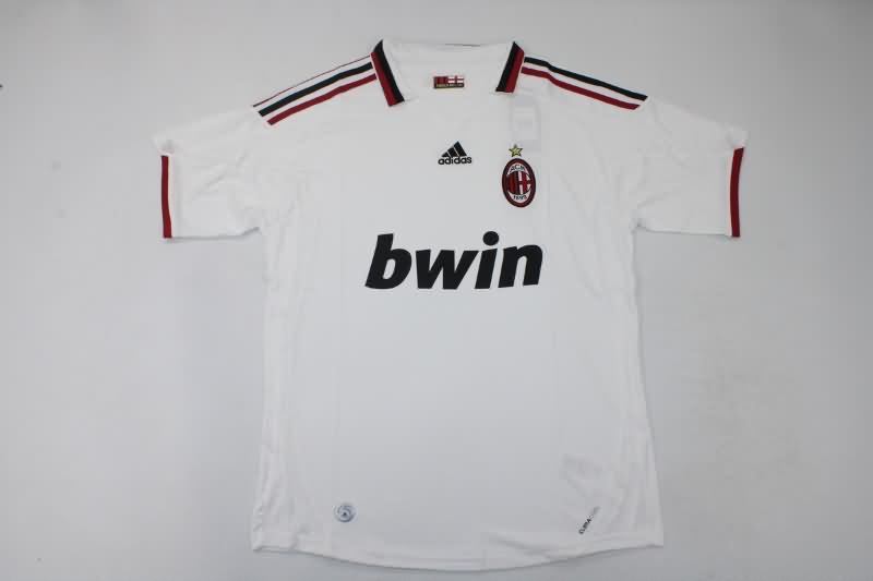 AC Milan Soccer Jersey Away Retro Replica 2009/10