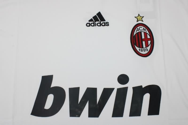 AC Milan Soccer Jersey Away Retro Replica 2009/10
