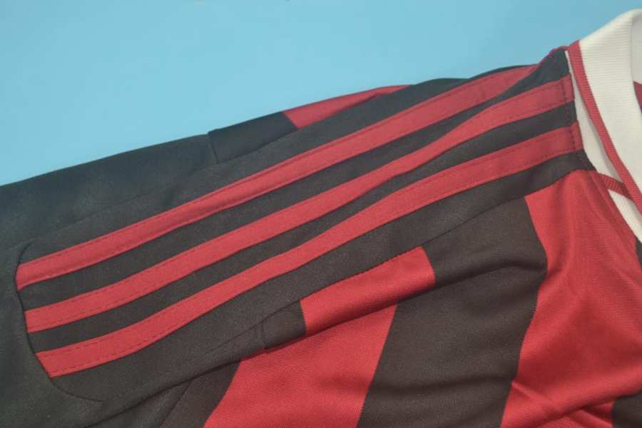 AC Milan Soccer Jersey Home Retro Replica 2009/10