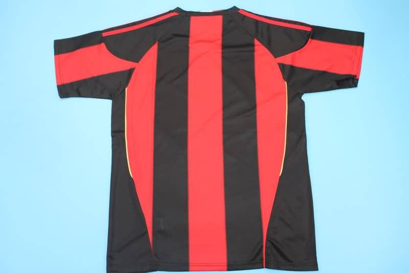 AC Milan Soccer Jersey Home Retro Replica 2010/11