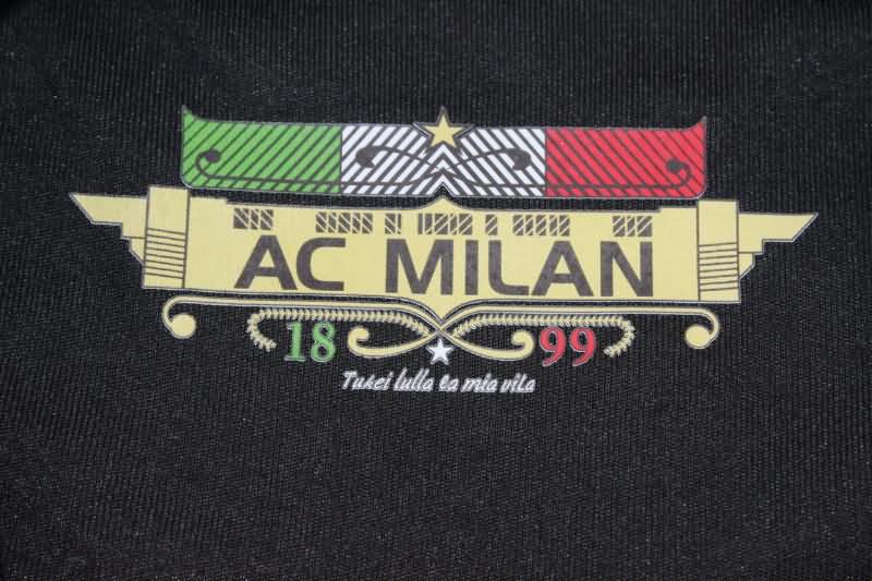 AC Milan Soccer Jersey Home Long Sleeve Retro Replica 2010/11