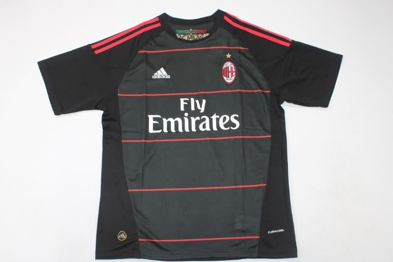 AC Milan Soccer Jersey Third Retro Replica 2010/11