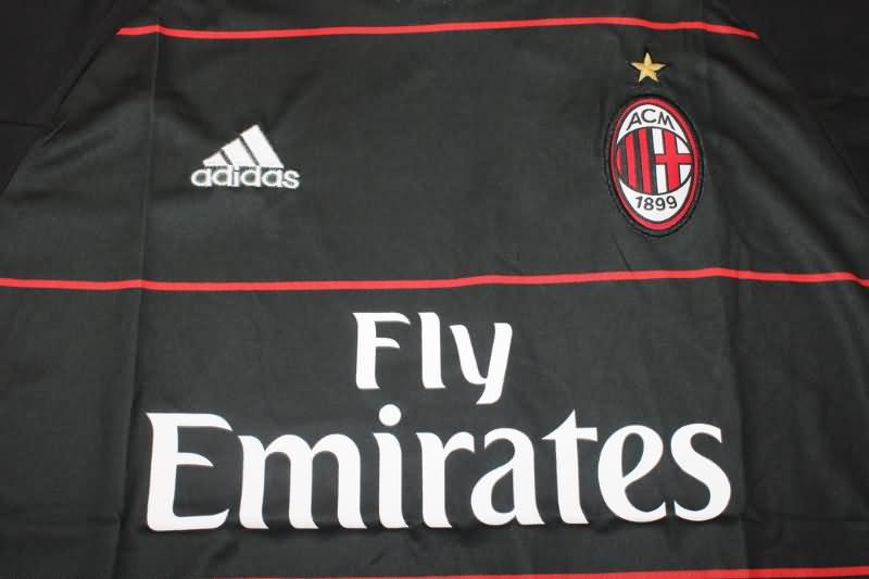 AC Milan Soccer Jersey Third Retro Replica 2010/11