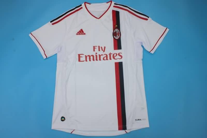 AC Milan Soccer Jersey Away Retro Replica 2011/12