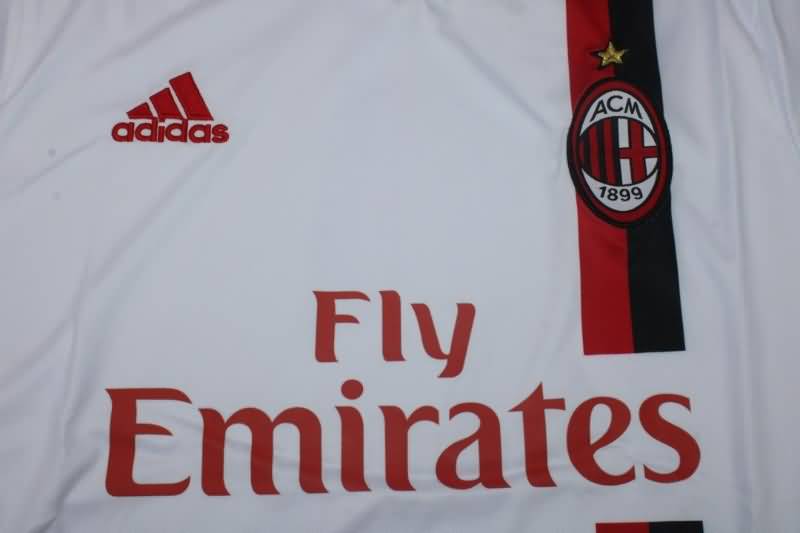 AC Milan Soccer Jersey Away Retro Replica 2011/12