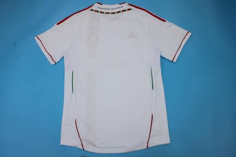 AC Milan Soccer Jersey Away Retro Replica 2011/12