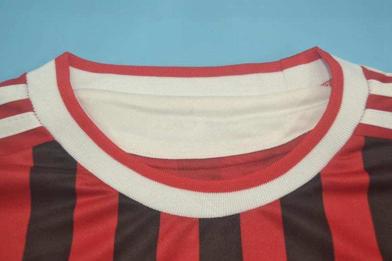 AC Milan Soccer Jersey Home Retro Replica 2011/12