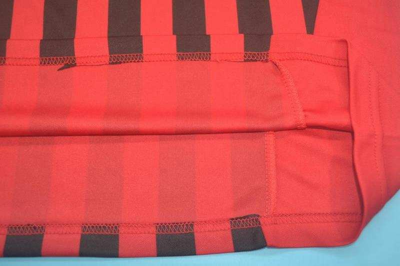 AC Milan Soccer Jersey Home Retro Replica 2011/12