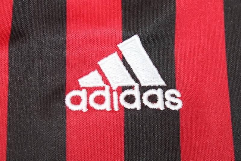 AC Milan Soccer Jersey Home Retro Long Sleeve Replica 2011/12