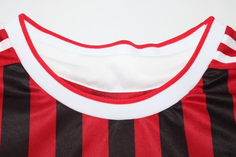 AC Milan Soccer Jersey Home Retro Long Sleeve Replica 2011/12