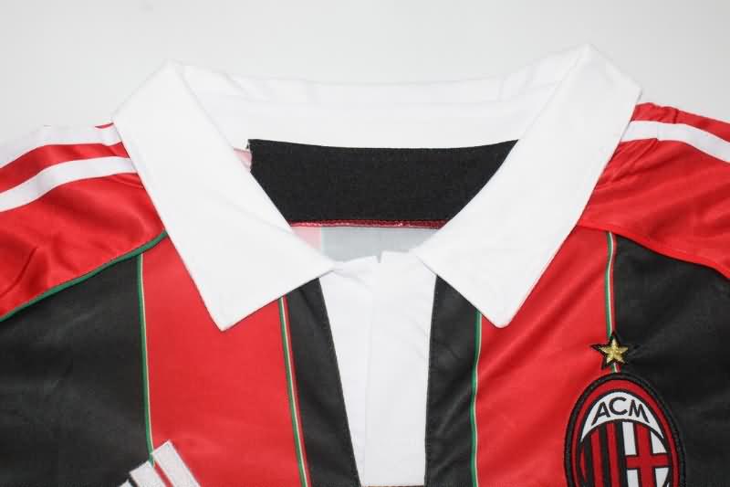 AC Milan Soccer Jersey Home Retro Replica 2012/13