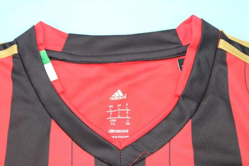 AC Milan Soccer Jersey Home Retro Replica 2013/14