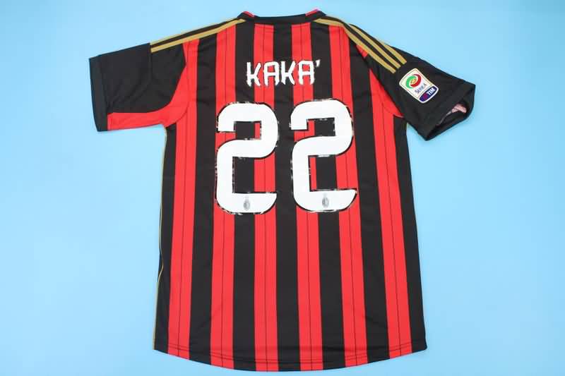 AC Milan Soccer Jersey Home Retro Replica 2013/14