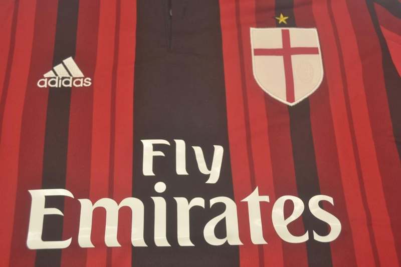 AC Milan Soccer Jersey Home Retro Replica 2014/15