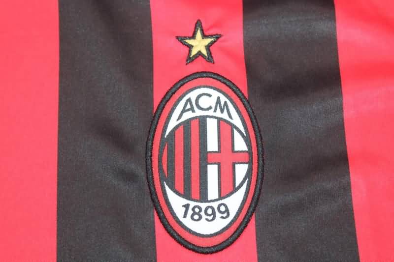 AC Milan Soccer Jersey Home Retro Replica 2017/18