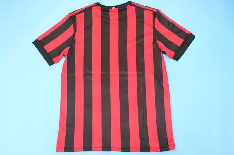 AC Milan Soccer Jersey Home Retro Replica 2017/18