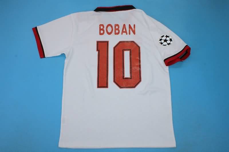 AC Milan Soccer Jersey Third Retro Replica 1994