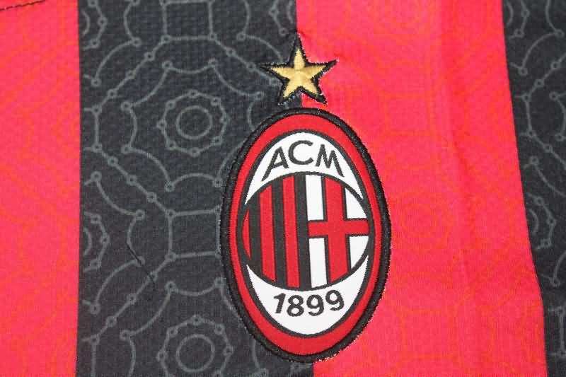 AC Milan Soccer Jersey Home Retro Replica 2020/21