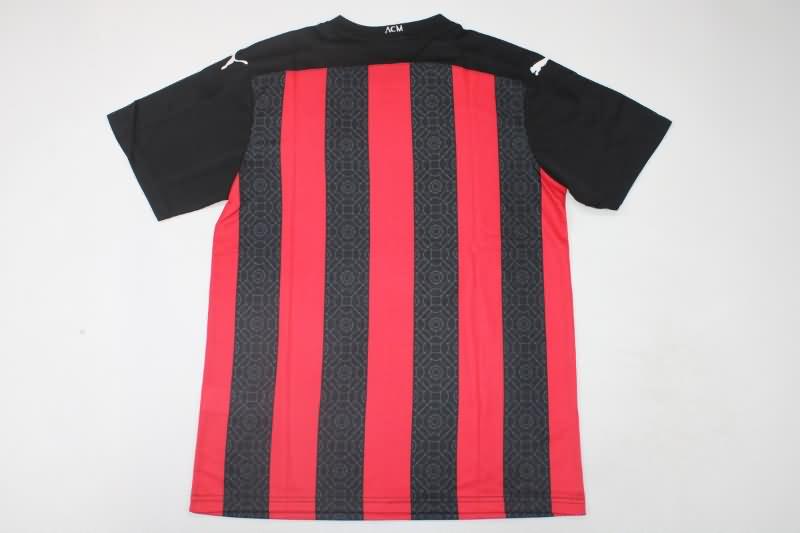 AC Milan Soccer Jersey Home Retro Replica 2020/21