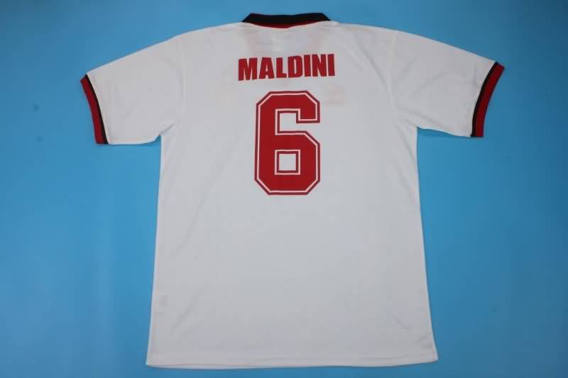 AC Milan Soccer Jersey Away Retro Replica 1993/94