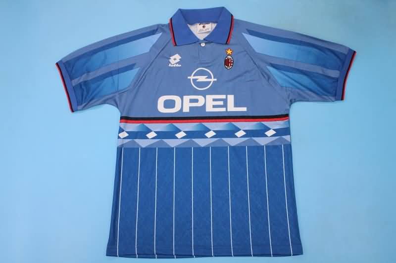 AC Milan Soccer Jersey Away Retro Replica 1995/96