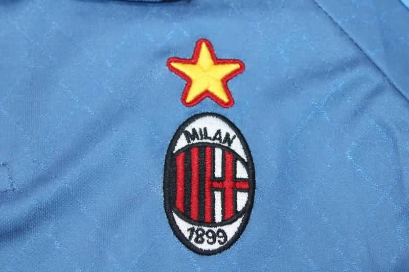 AC Milan Soccer Jersey Away Retro Replica 1995/96