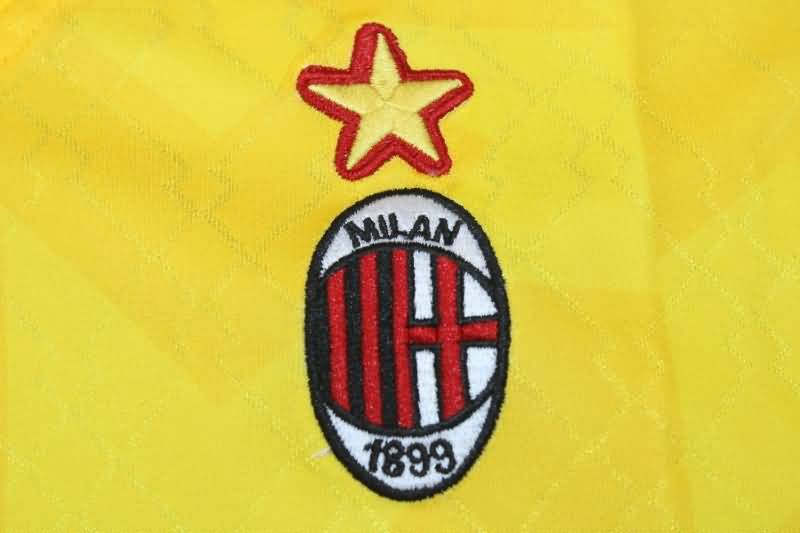 AC Milan Soccer Jersey Third Retro Replica 1995/96