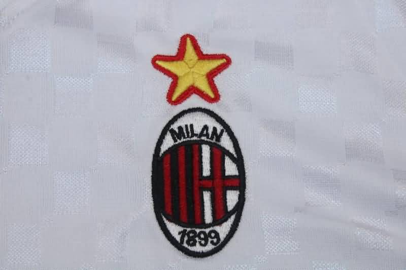 AC Milan Soccer Jersey Away Retro Replica 1995/97